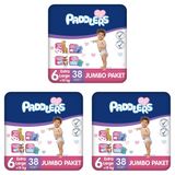 Paddlers No:6 XLarge 114 Adet Bebek Bezi