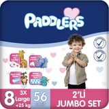 Paddlers No:8 XXXLarge 56 Adet Bebek Bezi