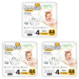 Paddlers Protection Bebek Bezi 4 Numara Maxi (7-14 Kg) 44 Adet – Jumbo Paket, Maksimum Koruma (3 paketi)