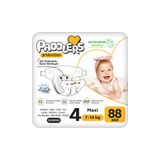 Paddlers Protection Bebek Bezi 4 Numara Maxi (7-14 Kg) 44x2 Adet – 2’li Jumbo Set, Maksimum Koruma