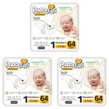 Paddlers Protection Yenidoğan Bebek Bezi 1 Numara (2-5 Kg) 64 Adet Jumbo Paket (3 paketi)