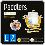 Paddlers Yetişkin Hasta Emici Külot Bez Large (L) 7 Adet – Yüksek Emicilik, Sızdırmaz