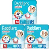 Paddlers Yetişkin Hasta Emici Külot Bez Medium 10 Adet (3 paketi)