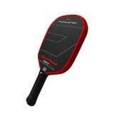 Paddletek Bantam ESQ-C Polimer Petek Çekirdekli 14,3 mm Turşu Küreği - Tek Yönlü RAW Karbon Fiber Turşu Küreği - Burulma Ağırlıkları ve Performans Kavraması - USAPA Onaylı - 5,5 inç Sap