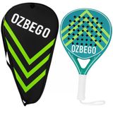 Padel Raket Seti %100 Tam Karbon - Çanta, 2 Overgrips, Bilek Desteği Ve Koruyucu Film İçerir - Yeni Başlayanlar Ve İleri Düzey Kullanıcılar �