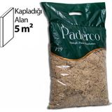 Paderco Doğal Pamuk Sıva – Organik, Isı ve Ses Yalıtımlı Sürülen Duvar Kaplama| Kendinden Yapışkanlı | 2 Kg | Kimyasal Içeriksiz, Uzun Ömürlü & Sağlıklı Duvar Kaplaması| 5m² (P19) - 1 Adet - 5 Metrekare