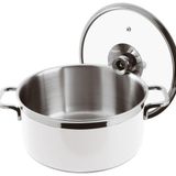 Paderno 24H 12 cm Kapaklı Tencere