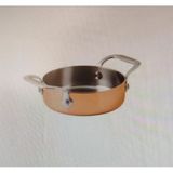 Paderno Mini Bakır Tava 12 Cm 3 Cm