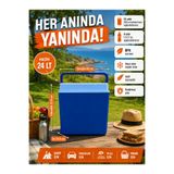 Padilon 24 LT Taşınabilir Soğutucu Buzluk Kamp Piknik Seyahat Buzluk Çantası