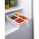 Padilon Buzdolabı Içi Düzenleyici Raf Organizeri Pratik Saplı Tasarım 23X32X8 cm