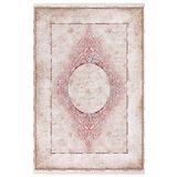 Padişah 31883-010 Klasik Santo Kırmızı Bej 100x300 cm Salon Halı