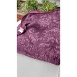 Padişah Battaniye Çift Kişilik - 200 x 240 cm - Mürdüm