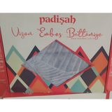 Padişah Vizon Embos Tek Kişilik Kutulu Battaniye 155*215 - Gri - 155 x 125 cm