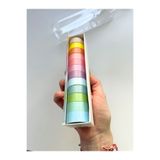 Padme studio 12'li Soft Renkli Kağıt Bant (1.5cmx3m) / Washitape