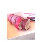 Padme studio 8'li Washi Dekoratif Kağıt Bant - Pinky Pie