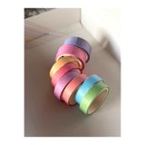 Padme studio 8’li Washi Lux Bant/Dekoratif Kağıt Bant | Light Color (1cmX3mX6adet-1.5cmX3mX2adet)