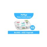 Pafilya Easy Clean Yüzey Temizlik Havlusu 6X102 (612 Yaprak)