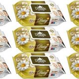 Pafilya Papatya Plastik Kapaklı 9x120 Adet Bebek Islak Mendil