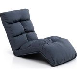 Pafu Fuwa Outdoor Su Geçirmez Fonksiyonel Mekanizmalı Şezlong - Antrasit