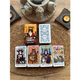 Paganca Kedi Tarot Destesi - Arındırma Kesesi Hediyeli 78 Kart
