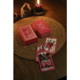 Paganca Pembe Cadı Tarot Destesi 78 Kart - Arındırma Kesesi
