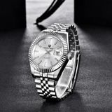Pagani Design Pd-1645 Datejust Otomatik Erkek Kol Saati Gri