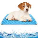 PAIGTEK Köpek Soğutma Matı - Küçük Orta Büyük Köpekler için Ekstra Büyük Kalınlaştırılmış Kendinden Soğutma Matı, Kolay Yıkanabilir, Su Emici Üst, Güvenli Malzemeler,