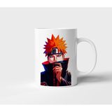 Pain Naruto Anime Tasarım Kupa - Hediyelik Kupa - Baskılı Kupa - 001 - Beyaz - 300 ml