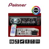 Painner Maxessa 2024 Özel Seri 2xusb Rgb Panel Oto Teyp Bluetooth Sd Aux 7renkli Amfi Çıkışlı Araba Teybi