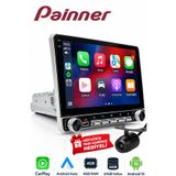 Painner P1007 10.1inç Ekran 4gb Ram 64gb Hafıza Android Tek Din Carplay Multimedya Teyp WİFİ PARK KAMERA GOOGLE YOUTUBE