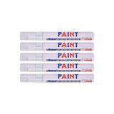 PAINT 5 Adet Beyaz Rötüş Ve Derz Boyama Kalemi