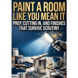Paint a Room Like You Mean It: Prep, Cutting In, and Finishes That Survive Scrutiny