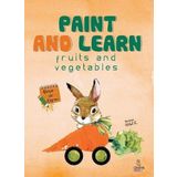 Paint and Learn: Fruits and Vegetables - Boya ve Öğren