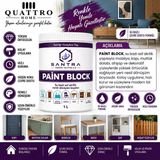 Paint Block 1 L Su Bazlı Saf Akrilik Mobilya Ve Ahşap Dönüşüm Boyası – Kapı, Mutfak Dolabı, Masa Ve Dekoratif Yüzey Boyası