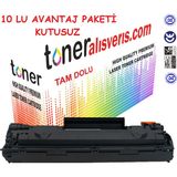 Paintter Hp Ce 285A 10Lu Paket Kutusuz Muadil Toner P1100, P1102W, M1132, M1212, M1219