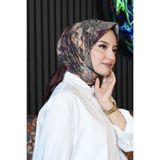 Paisley Desen Bordo Soft Pamuk Eşarp Bordo