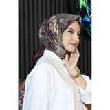 Paisley Desen Bordo Soft Pamuk Eşarp