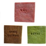 Pakel Ardıç Katranı Defne Sabunu ve Gül Sabunu 155 gr 3'lü Paket