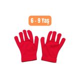 PAKER GİYİM 6-9 Yaş Çocuk Kırmızı Gösteri Etkinlik Merasim Parti Pandomim Bando Eldiveni 23 Nisan 19Mayıs 29Ekim