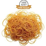 Paket Lastiği Naturel 1000ADET %100 Kauçuk (Okul-Kırtasiye-Paketleme-Ambalaj)