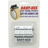 Paketleme Tezgahı Standart Koli Bandı Aparatı - Bantkes Beyaz 2 Adet