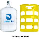 Paketsu Cam Damacana 19 Lt. Sarı