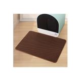 PAKEWAY Elekli Kedi Tuvalet Önü Paspası Kedi Kumu Paspası 50x40CM