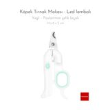 PAKEWAY Köpek Tırnak Makası - Led Lambalı - Yeşil