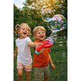 PAKİTO Kırmızı Otomatik Baloncuk Makinesi Büyük Köpük Balon İçinde Küçük Baloncuklar Bubblen Gun
