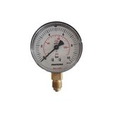 Pakkens 0-10 Bar 100 mm (10 cm Çap) 1/2" Alttan Bağlantılı Manometre