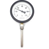 Pakkens 100 Termometre 10 cm Dalma Boylu Alttan Bağlantılı