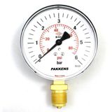 Pakkens Ø100MM 0/6bar Manometre 1001000106AK