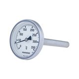 Pakkens 30 cm Dalma Boylu Termometre 0-500 C° Ölçüm Mesafesi ile Bahçe Fırını ve Köy Fırını İçin