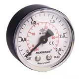 Pakkens 40X25 Kuru Alttan Çıkışlı Manometre